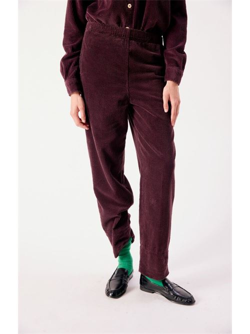 pantalone padow American vintage | PADO137H26ROSSO RAMATO